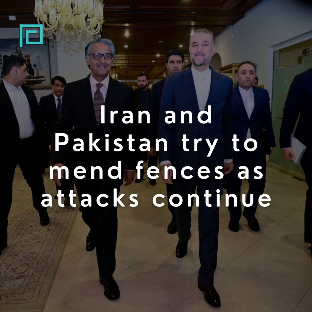 Iran and Pakistan try to mend fences as attacks continue